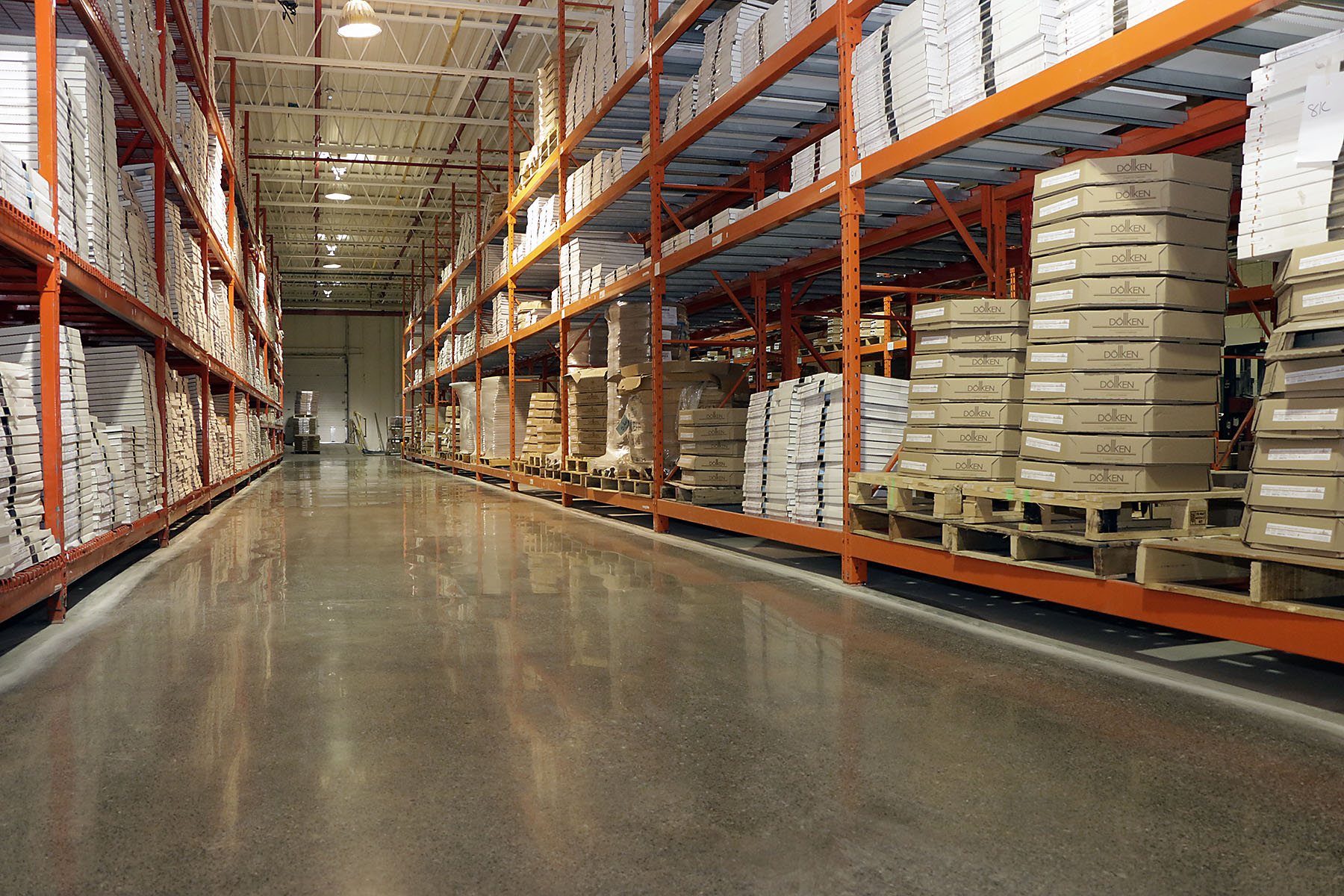 Polished Warehouse Floor